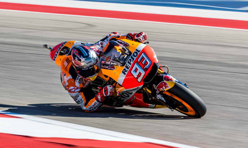 Illustration for article titled Marc Márquez Will Not Let Anyone Else Win In Austin, Takes Fifth Victory In A Row